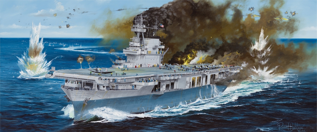 Hunter 1/700 USS Yorktown CV-5 wooden deck for Trumpeter 06707 W70162 